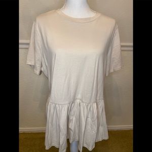 Peplum t-shirt